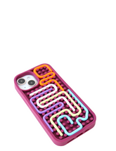Doodle Iphone case | Cherry Color