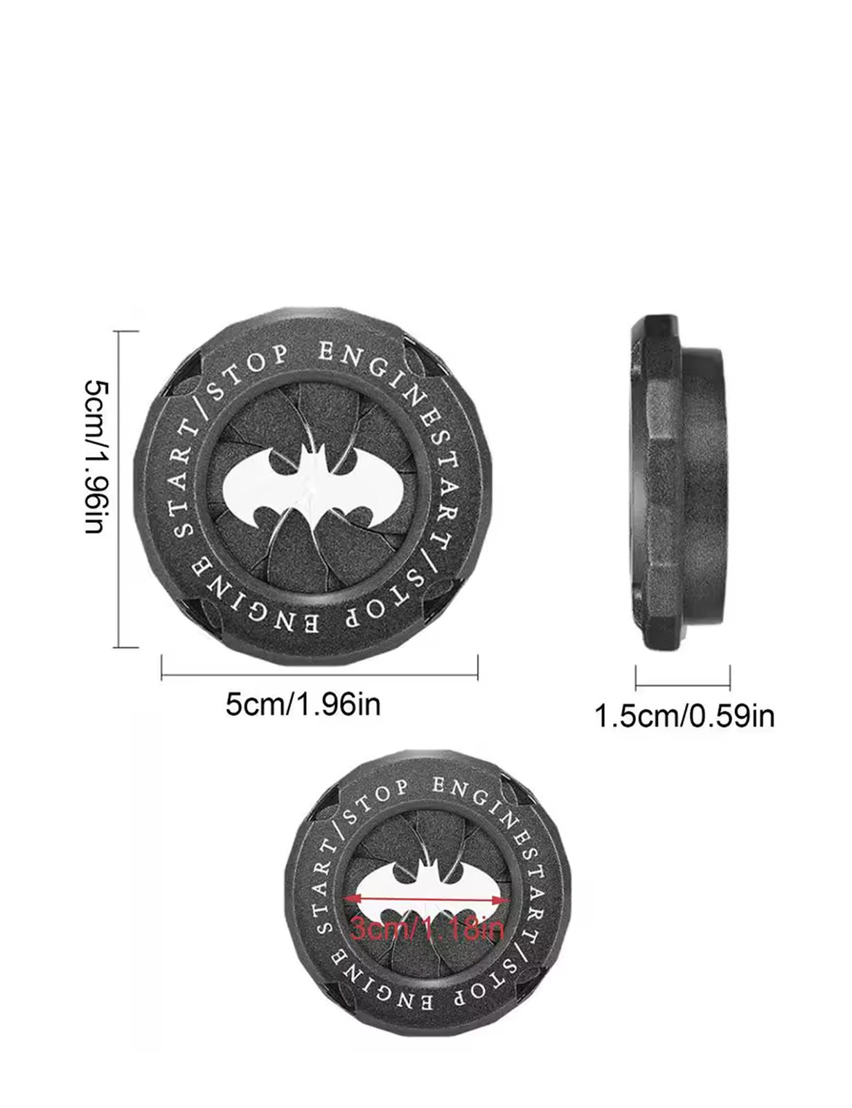 Batman ignition button