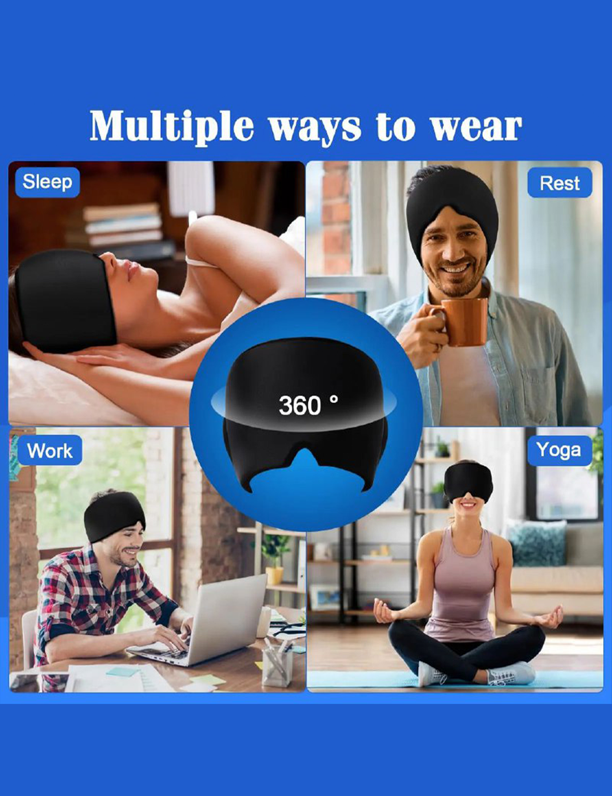 Headache relief cap