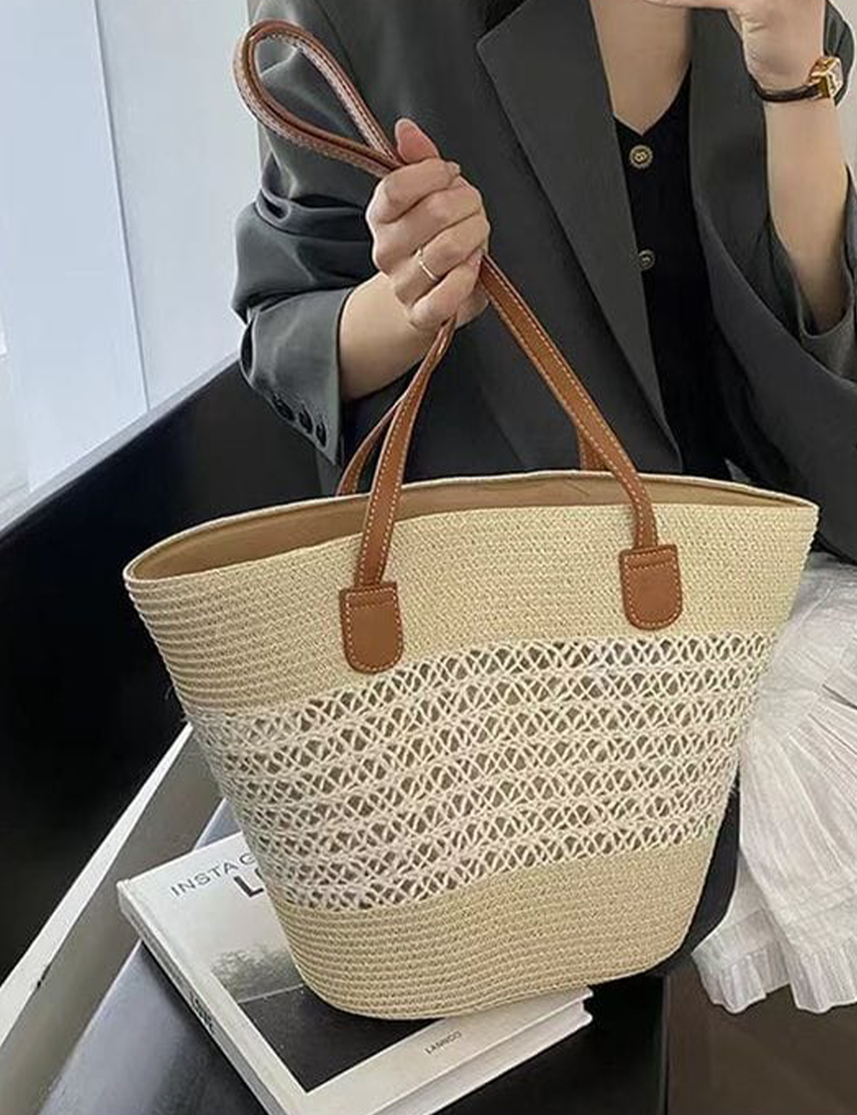 Summer Straw Bag